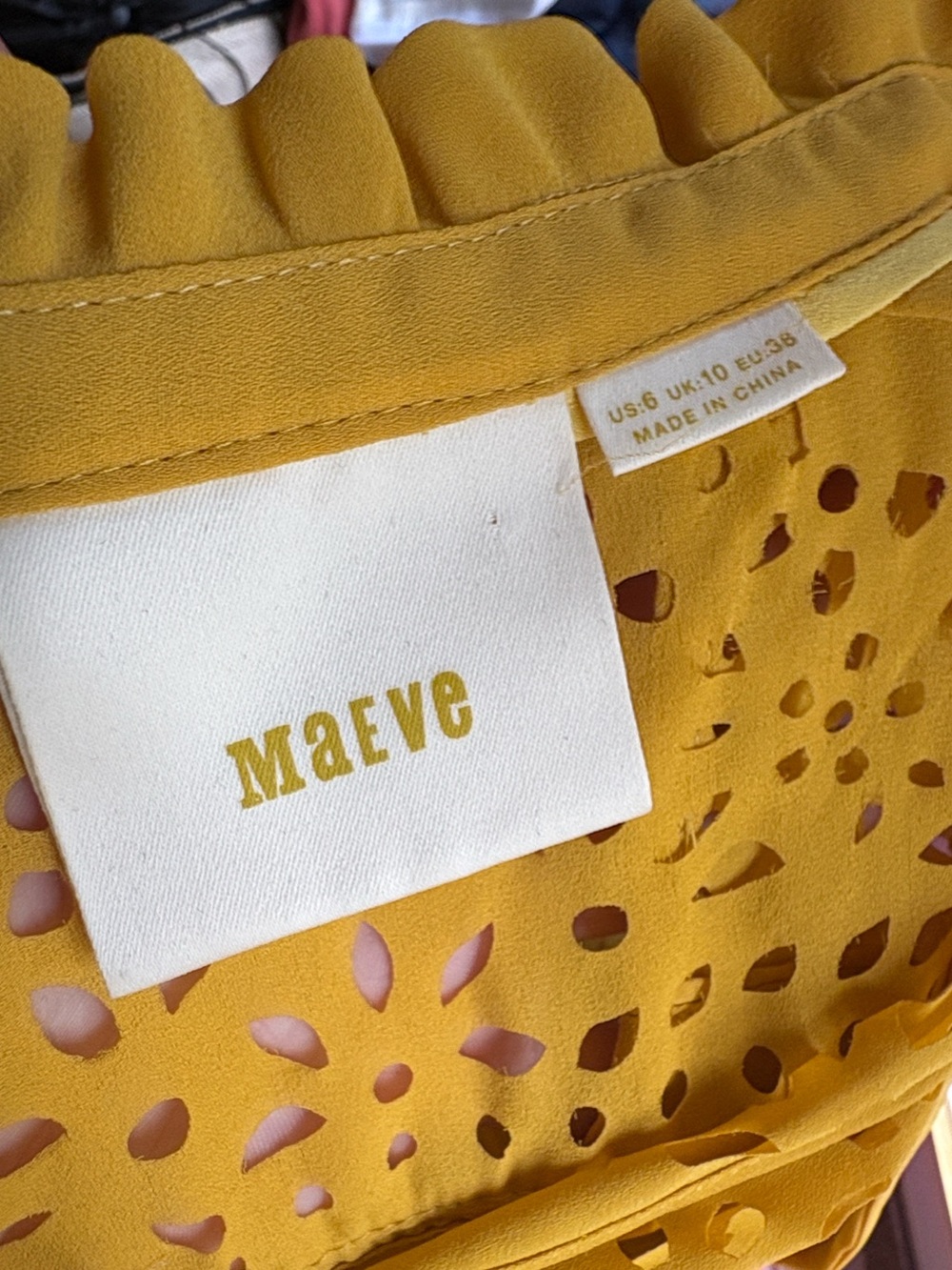 Maeve Tie-Neck Blouse - Picture 4 of 9